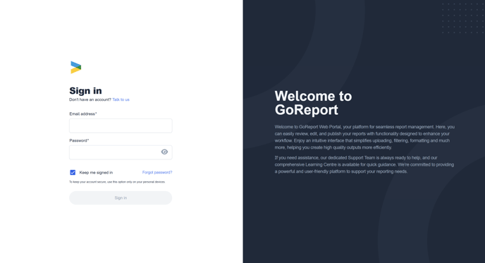 Login 